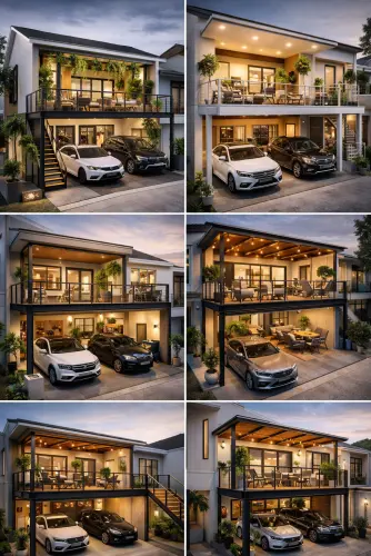 Mezannine Teras Rumah Keren di Beji Timur
